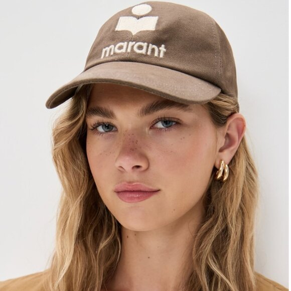 Isabel Marant Red Tyrony Cap - Picture 2 of 4